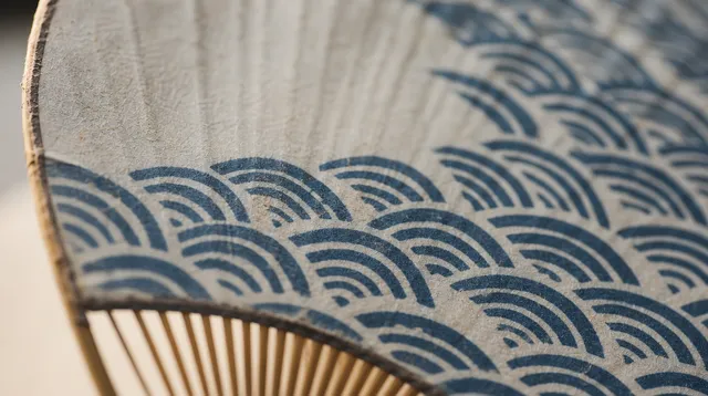 Sample uchiwa pattern generation by GPT Image 2